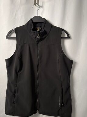 Mid-weight soft shell vest — full zip with LOTS of stretch — NWOT